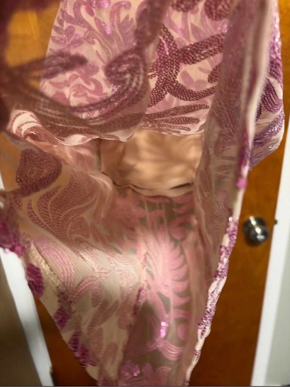 BEBE Women's Sequin Dress (L) - Picture 3 of 8